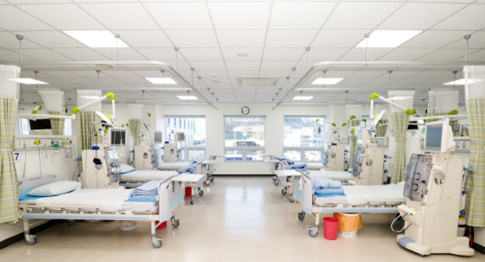 인공신장센터 내부